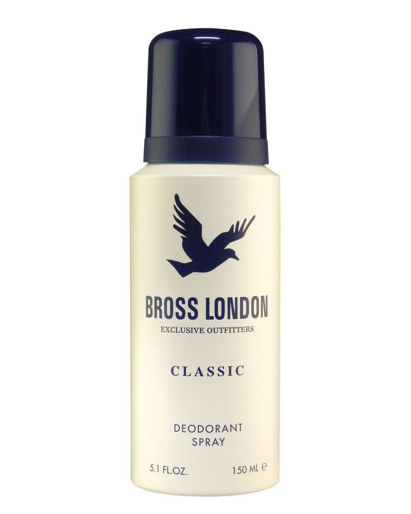 Bross London Desodorante En Aerosol X 150 Ml Bross London ?Classic? (Color Crema) BROSS LONDON - 1