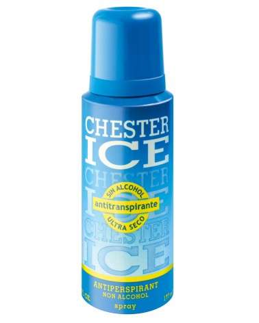 Chester Ice Antitranspirante Aerosol Ultra Seco S/Alco CHESTER ICE - 1