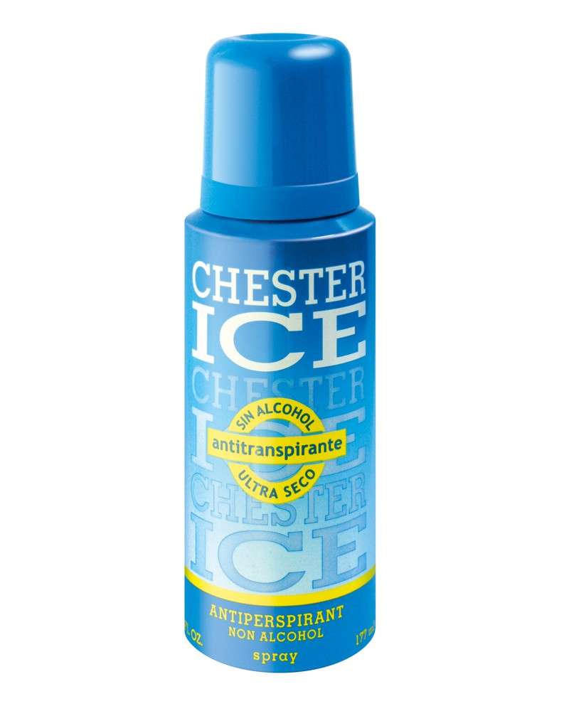 Chester Ice Antitranspirante Aerosol Ultra Seco S/Alco CHESTER ICE - 1