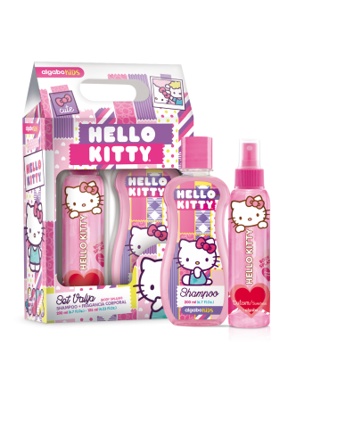 Hello Kitty Set Body Splash125 + Shampoo 200 ALGABO - 1