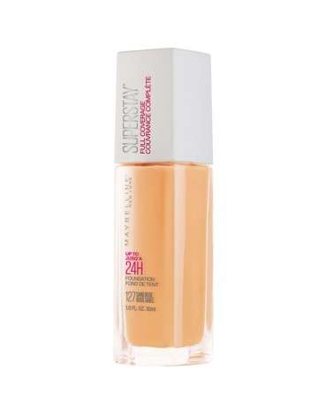 Base De Maquillaje Maybelline - Super Stay 24Hs Full Coverage Sand Beige 127 X30 Ml Maybelline - 1