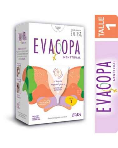 Eva Copa - Talle 1 D40 Copa Menstrual Evatest - 1
