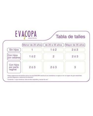 Eva Copa - Talle 1 D40 Copa Menstrual Evatest - 2