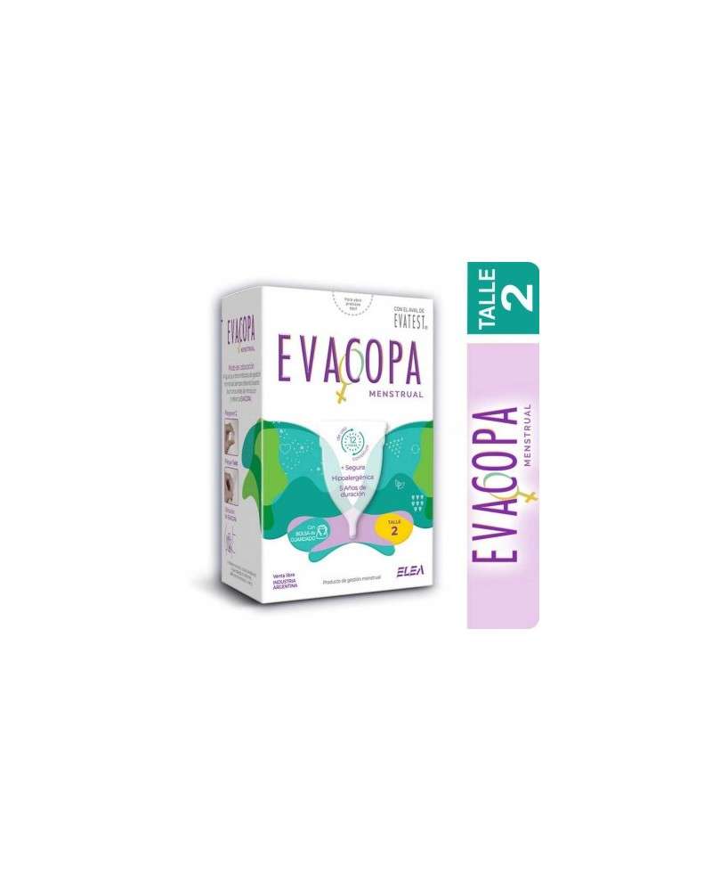 Eva Copa - Talle 2 D44 Copa Menstrual Evatest - 1