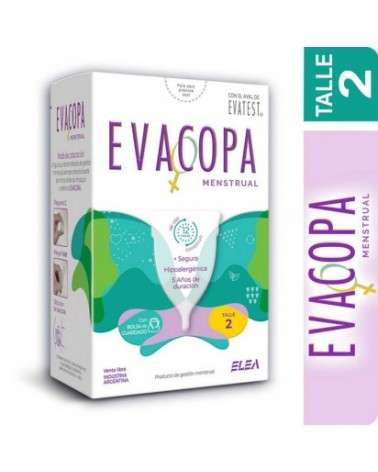 Eva Copa - Talle 2 D44 Copa Menstrual Evatest - 1
