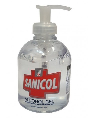 Alcohol Gel 70° Sanicol 250Cc C/Bomba SANICOL - 1