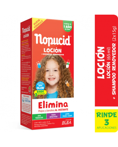 Nopucid Locion Elimina Piojos Y Liendres 65 Ml NOPUCID - 1