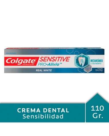 Crema Dental Colgate - Sensitive Pro-Alivio Real White 110G Colgate - 1