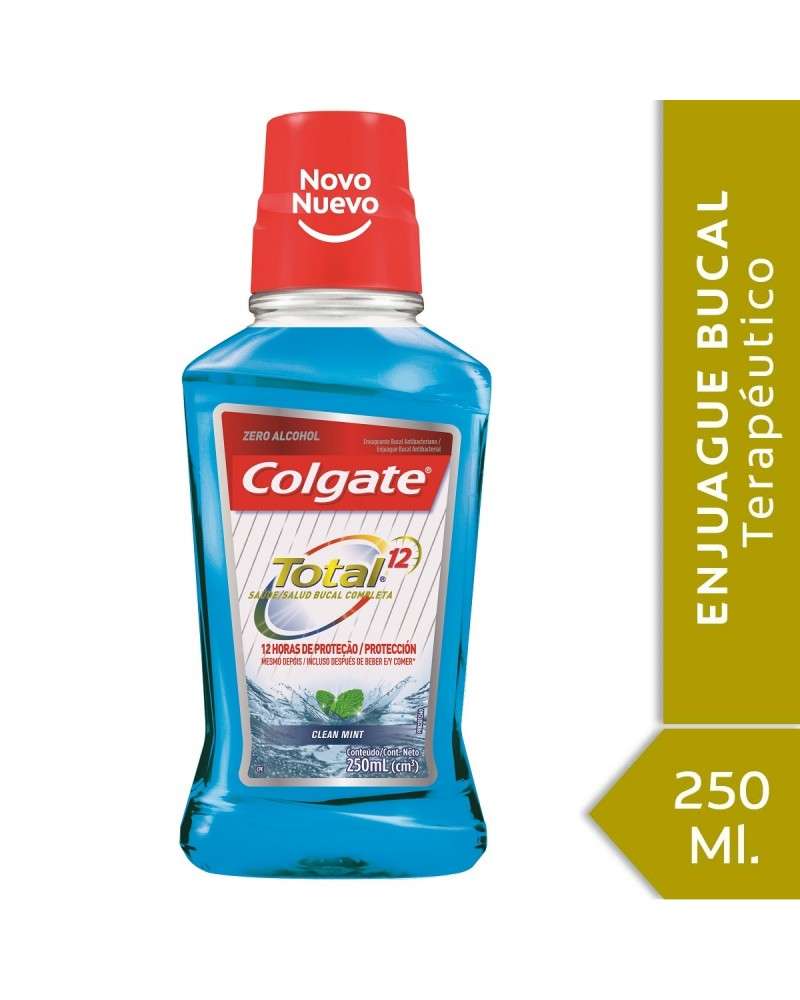 Enjuague Bucal Colgate Total 12 Clean Mint 250ml