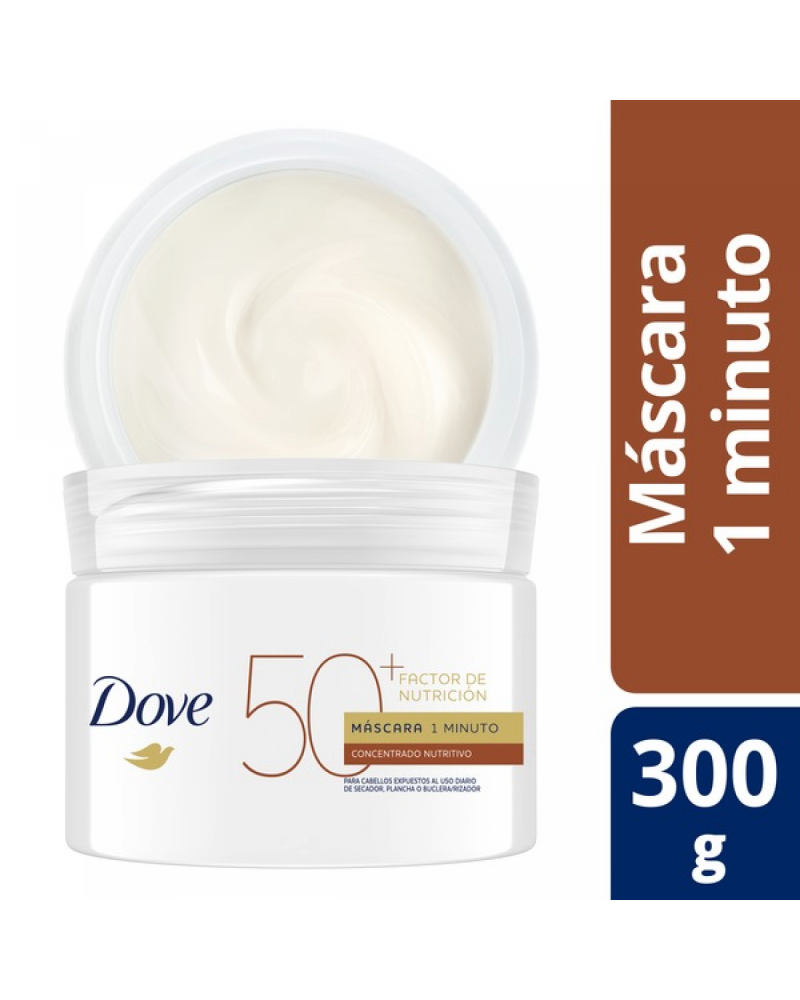 Dove - Masc 1 Minuto F Nutricion50+ 6X300G Dove - 1