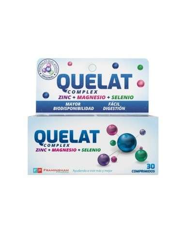 QUELAT - COMPLEX 30 COMPRIMIDOS Framingham Pharm - 1