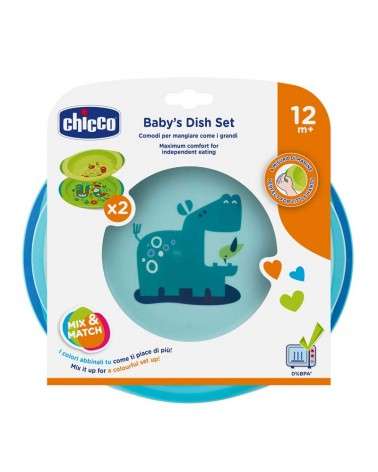 Chicco - Set De Platos Nene +12M Chicco - 1