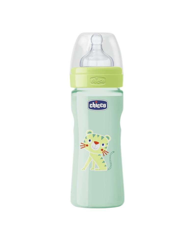 Mamadera Color Well-Being - Flujo Medio 250 Ml Neutral Chicco - 1