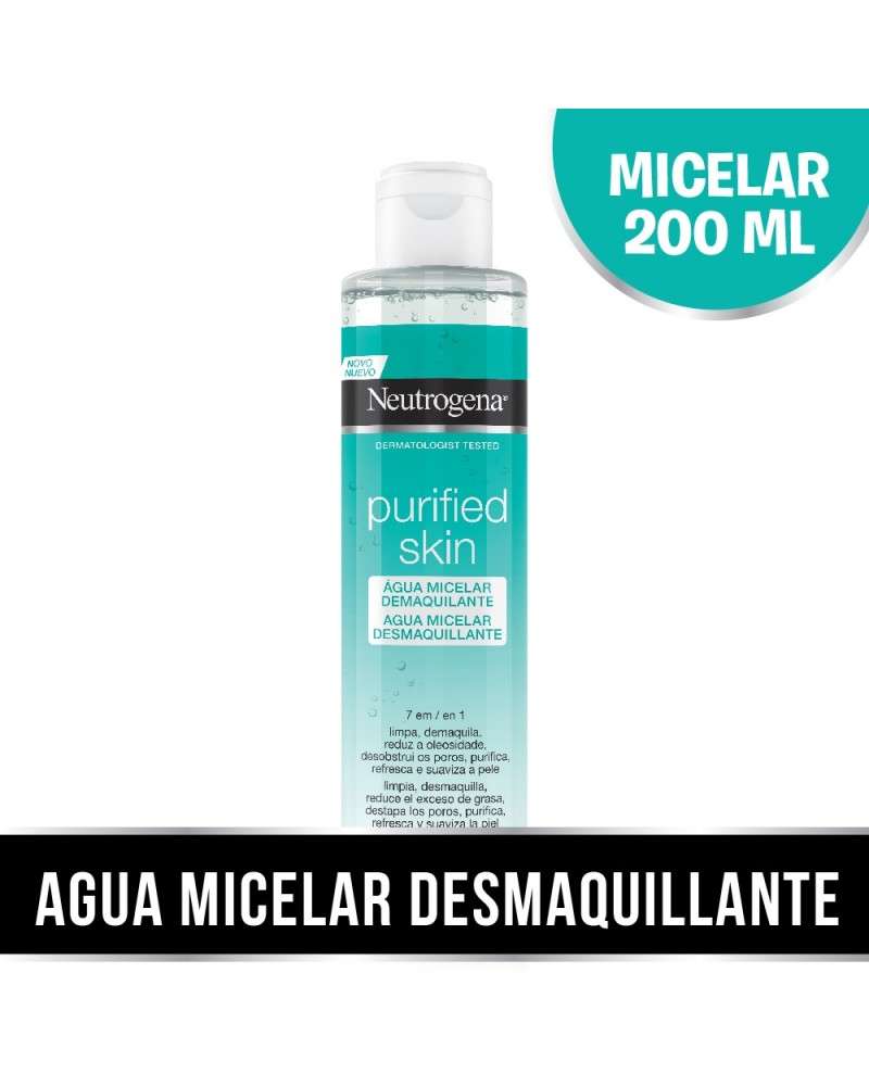 Agua Micelar Neutrogena Purified Skin 7 En 1 X 200 Ml Neutrogena - 1